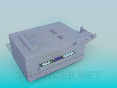 3d model Color printer - preview 3d model Color printer - preview