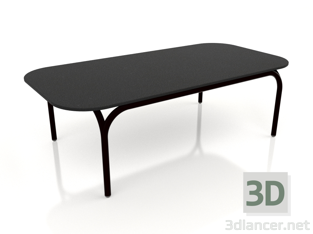 3d model Coffee table (Black, DEKTON Domoos) - preview