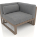 3d model Modular sofa, section 6 right (Bronze) - preview