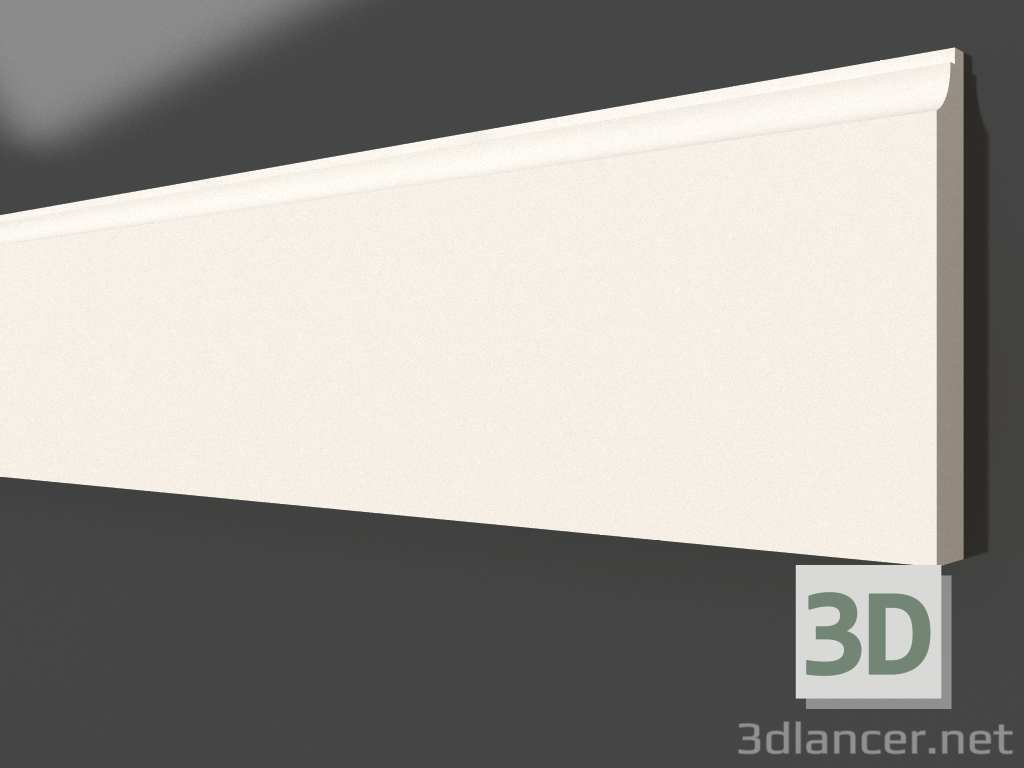 3d model Plaster molding LG 098 (214x30) - preview