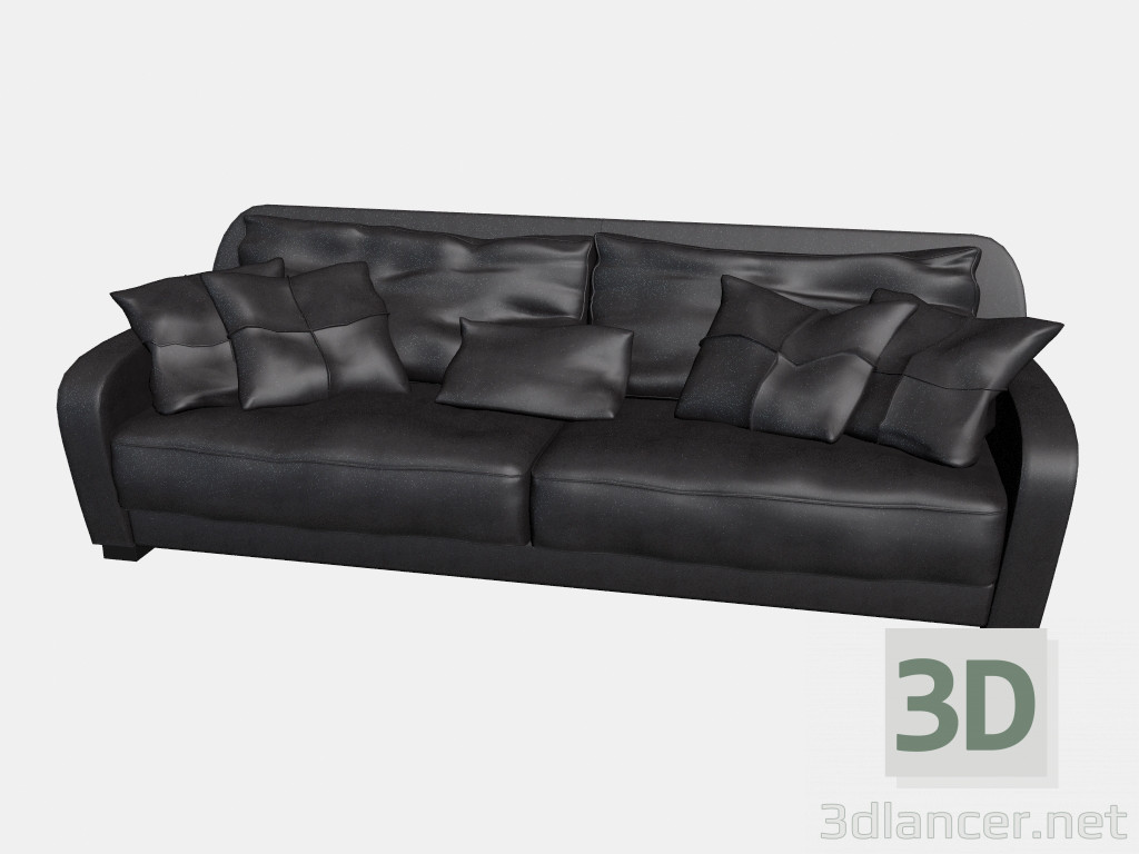 modèle 3D canapé Fiorano - preview