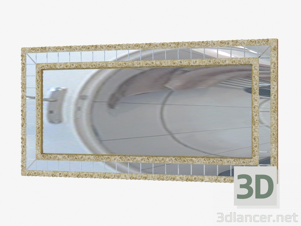 3D modeli Klasik tarzdaki ayna 723 - önizleme