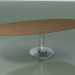 modèle 3D Table à manger ovale (137, laqué naturel) - preview