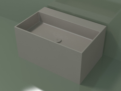 Countertop washbasin (01UN42302, Clay C37, L 72, P 48, H 36 cm)