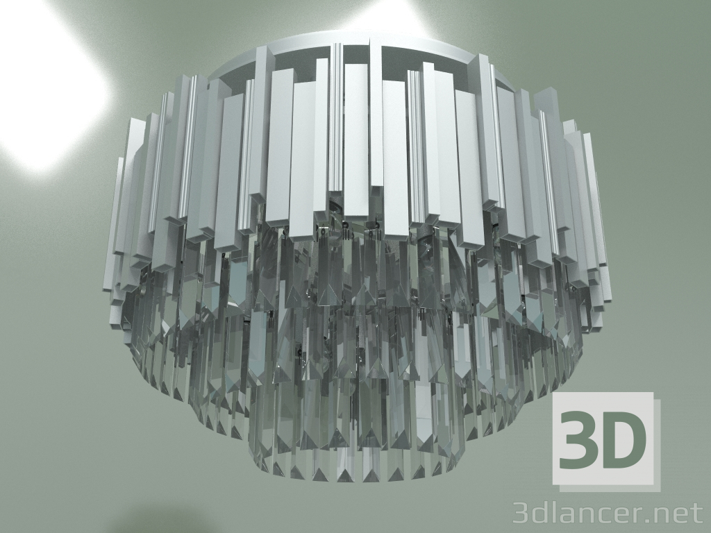 modello 3D Lampadario a soffitto 308-9 - anteprima