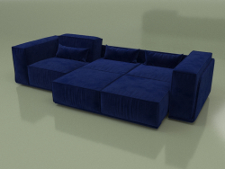 Sofa Vento (VK 2L35 246, unfolded)