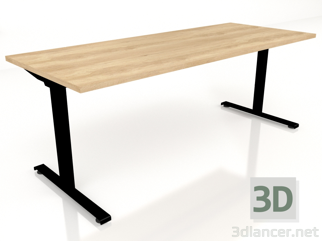 modello 3D Tavolo da lavoro Ogi T BOT60 (2000x800) - anteprima