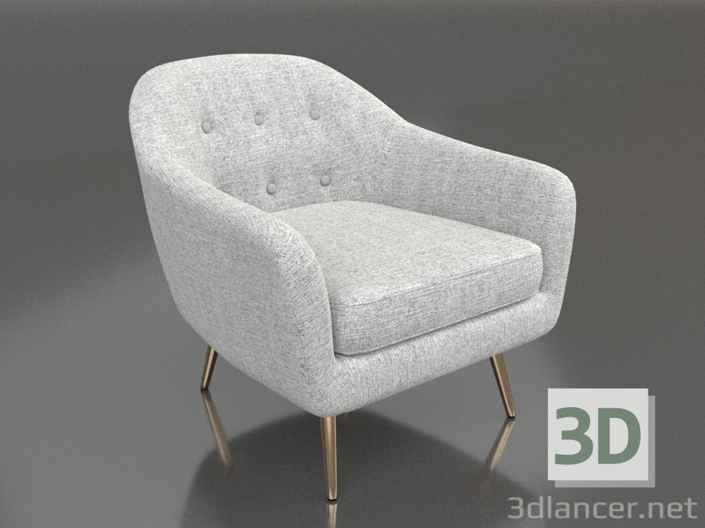 3D Modell Sessel Carmen 3 - Vorschau
