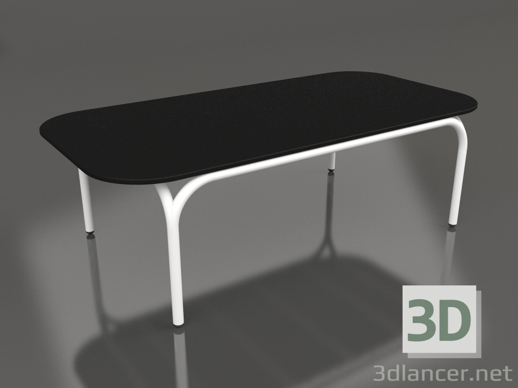 modèle 3D Table basse (Blanc, DEKTON Domoos) - preview