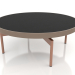 3d model Round coffee table Ø90x36 (Bronze, DEKTON Domoos) - preview