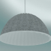 3d model Pendant lamp Under The Bell (Ø55 cm, Gray) - preview