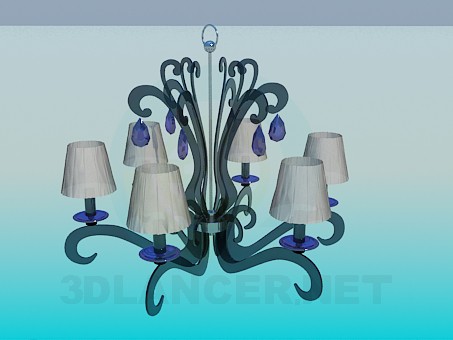 3d model Chandelier - preview 3d model Chandelier - preview