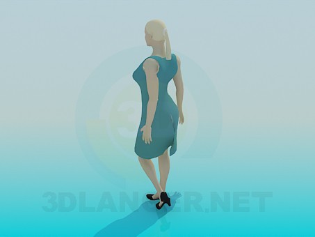 3d модель Жінка – превью 3d модель Жінка – превью