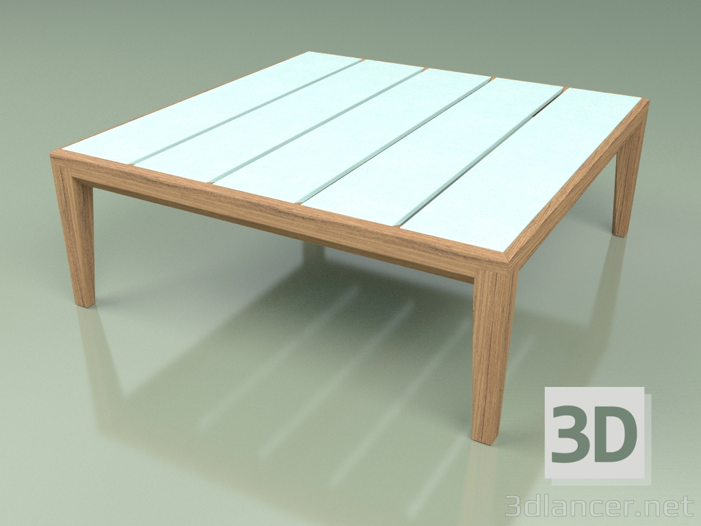 3d model Coffee table 008 (Glazed Gres Water) - preview