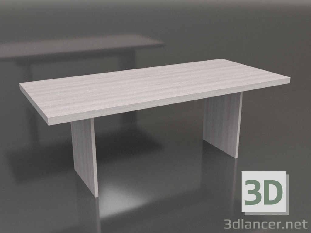 modello 3D Tavolo da pranzo DT 13 (2000x900x750, legno chiaro) - anteprima