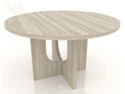 Table à manger ROUND Ø 1300 mm (chêne éclairci)