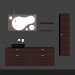 3d model Modular system for bathroom (song) (17) - preview