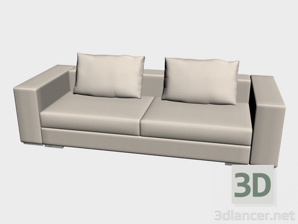 3d model Infiniti Sofa (248х97) - preview