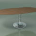 3D Modell Ovaler Esstisch (138, natürlich lackiert) - Vorschau