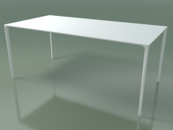 Table rectangulaire 0803 (H 74 - 90x180 cm, stratifié Fenix F01, V12)
