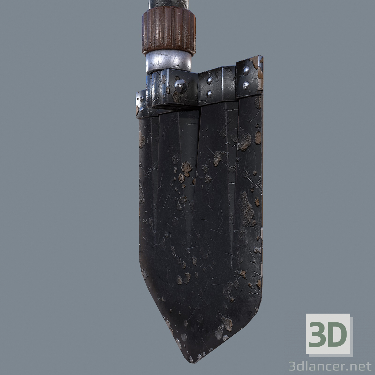 3d model German sapper shovel WW2 3d model | 50946 | 3dlancer.net