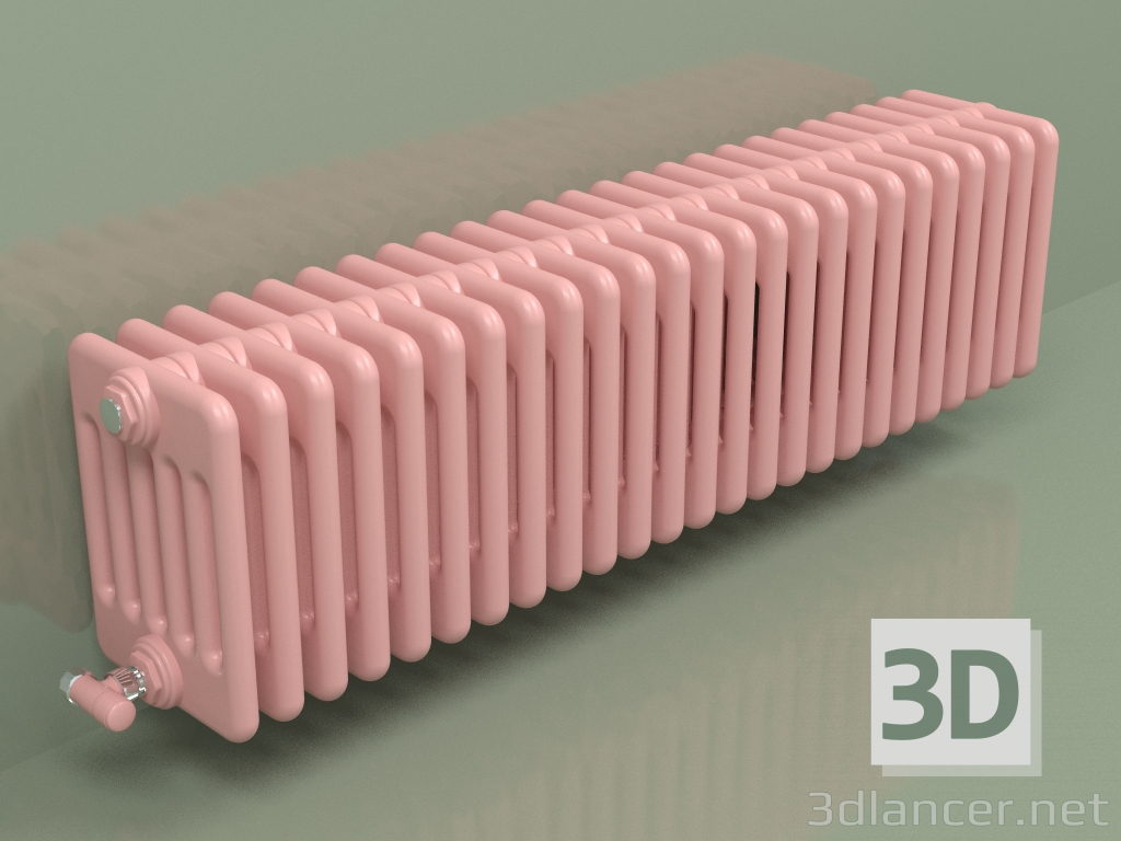3D Modell Kühler TESI 6 (H 300 25EL, Pink - RAL 3015) - Vorschau