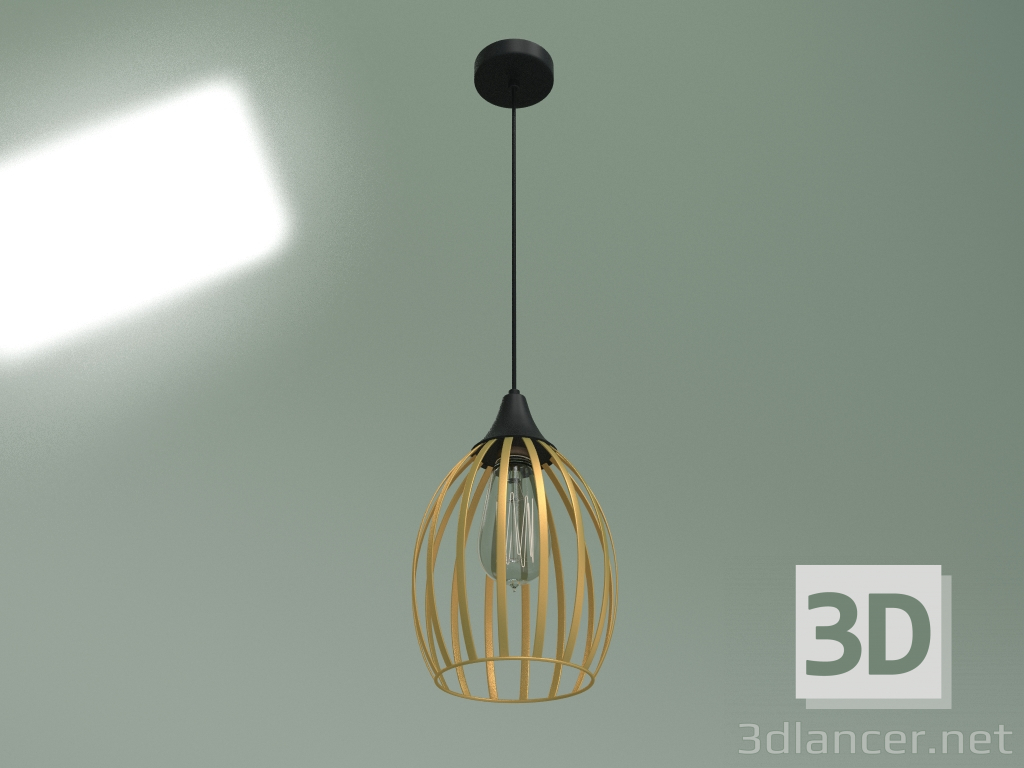 Modelo 3d Luminária pendente 2816 Ouro - preview