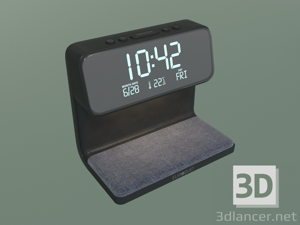 3D modeli Masa lambası Smith 80506-1 (siyah) - önizleme