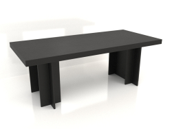 Mesa de comedor DT 14 (2200x1000x796, madera negra)
