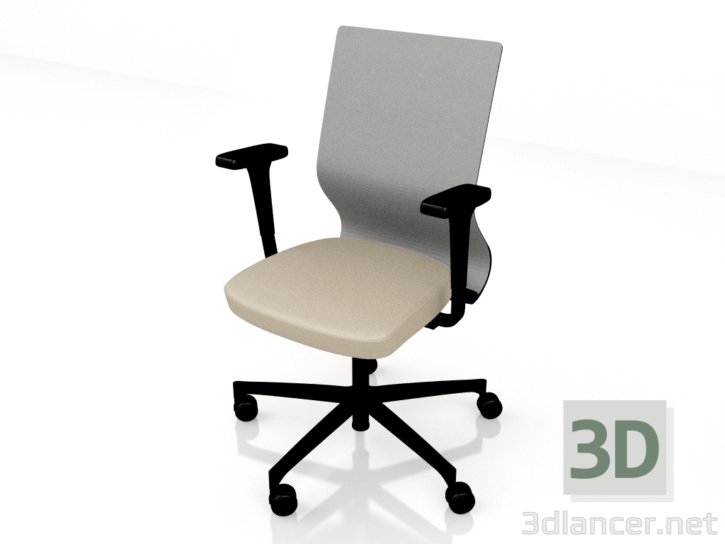 3D Modell Bürostuhl Tanja - Vorschau