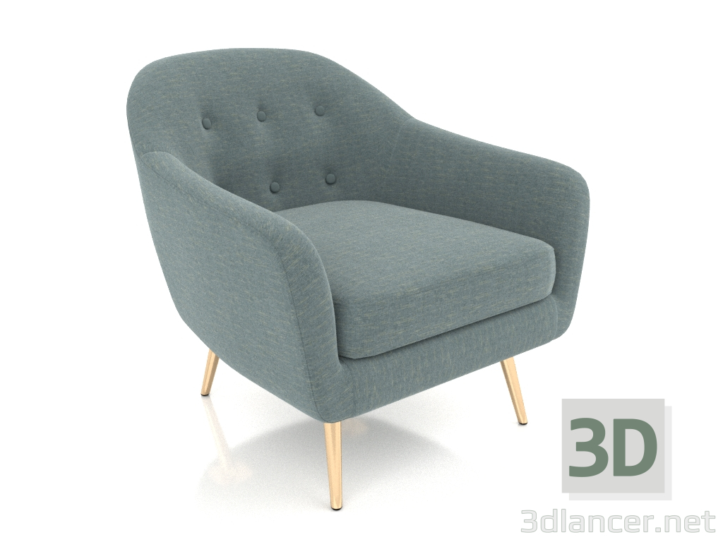 3D Modell Sessel Carmen 5 - Vorschau
