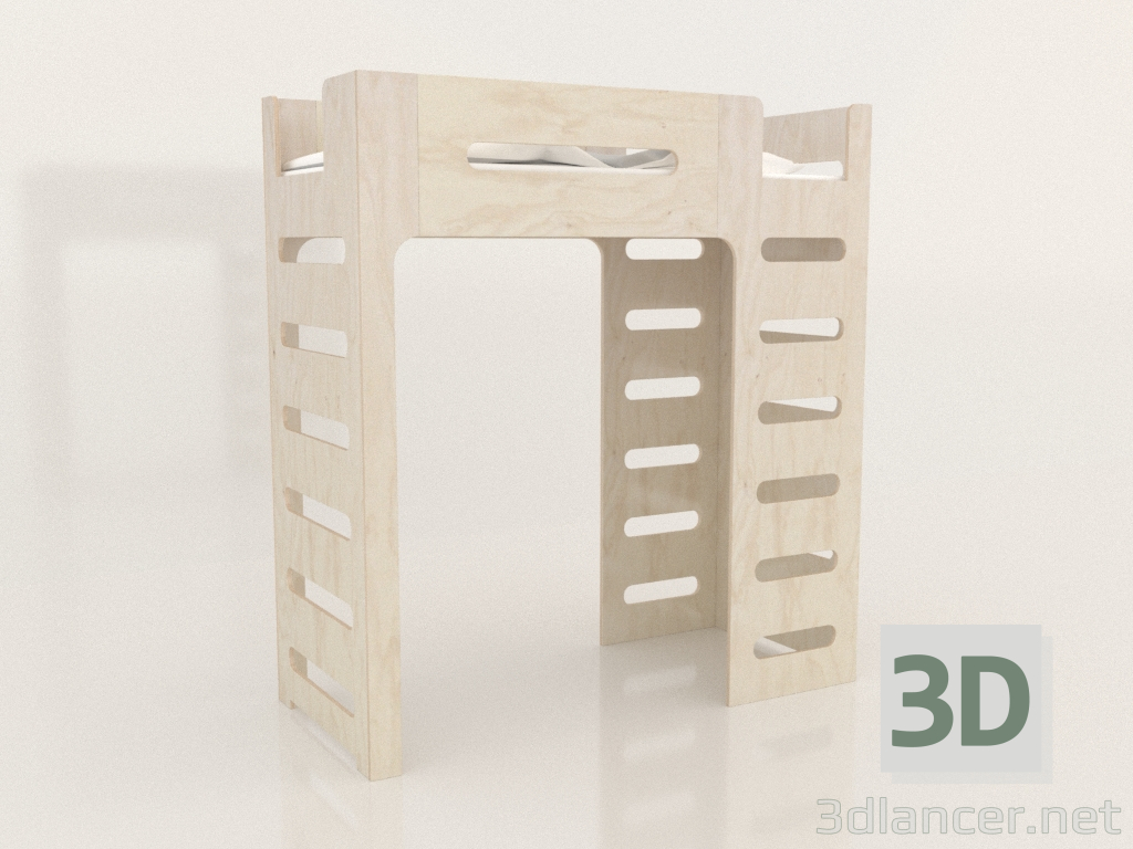 modèle 3D Lit mezzanine MOVE GR (FNMGR0) - preview