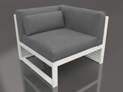 Modular sofa, section 6 right (Agate gray)