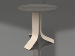 Coffee table Ø50 (Sand, DEKTON Radium)