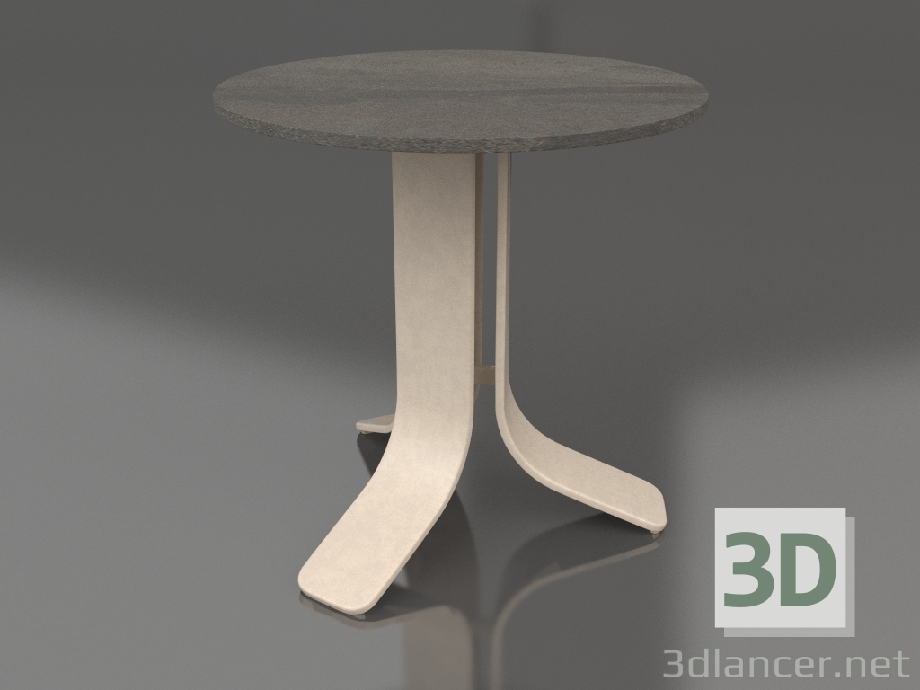 modello 3D Tavolino Ø50 (Sabbia, DEKTON Radio) - anteprima