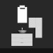 3d модель Модульная система для ванной комнаты (композиция 19) – превью