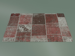 Estado de ánimo de la alfombra (S74, ladrillo rojo)