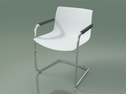 Chair 2089 (on the console, with armrests, polypropylene PO00401)