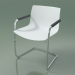 3d model Chair 2089 (on the console, with armrests, polypropylene PO00401) - preview