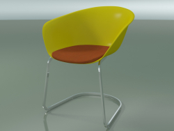 Stuhl 4224 (auf der Konsole, mit einem Kissen auf dem Sitz, PP0002)