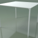 3d model Square table 0804 (H 74 - 100x100 cm, laminate Fenix F01, V12) - preview