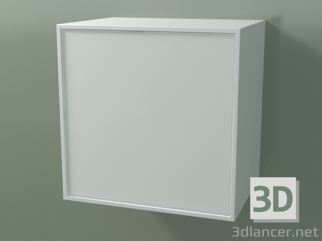 3d model Caja (8AUACA03, Glacier White C01, HPL P01, L 48, P 36, H 48 cm) - vista previa