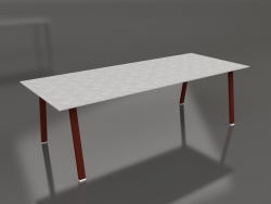 Dining table 250 (Wine red, DEKTON)