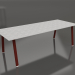 modèle 3D Table à manger 250 (Vin rouge, DEKTON) - preview