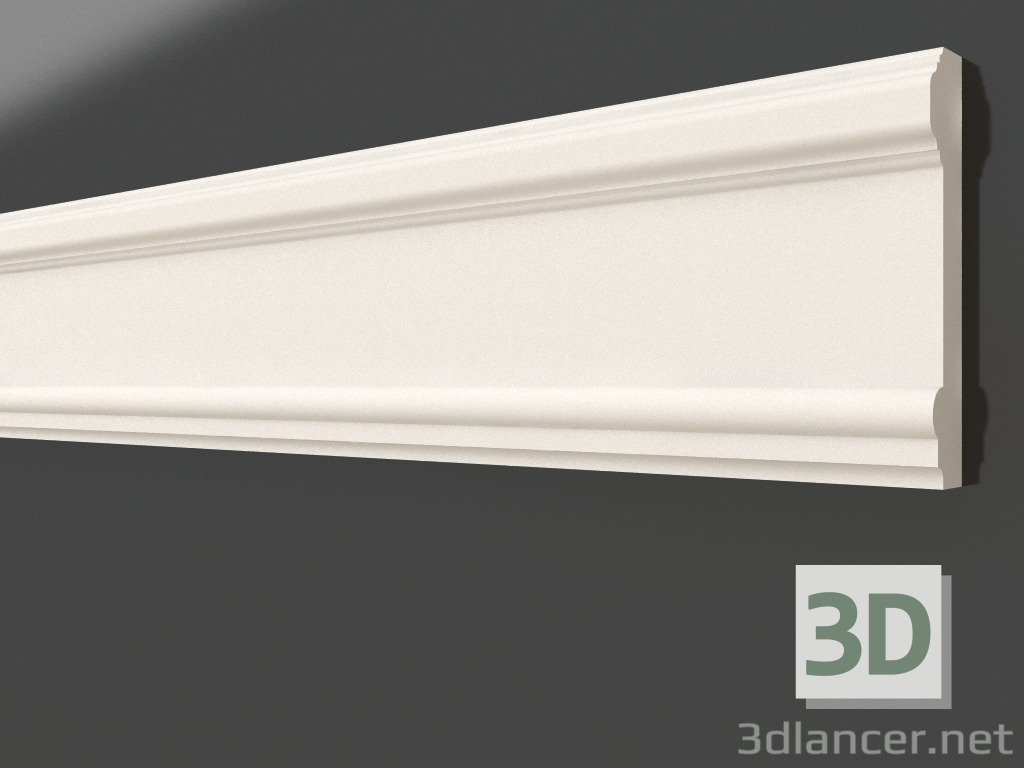 Modelo 3d Moldagem de gesso LG 101 (130x25) - preview