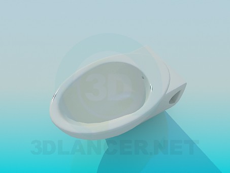3d модель Биде – превью 3d модель Биде – превью