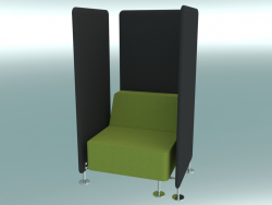 Armchair, connects to 3 partitions (23)