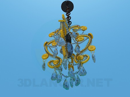 modelo 3D Araña de luces - escuchar modelo 3D Araña de luces - escuchar