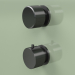 3d model Thermostatic mixer set with shut-off valves (16 48 0, ON) - preview
