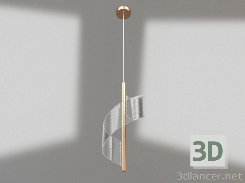 3d model Pendant Ilin gold (08042-1А,33) - preview